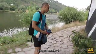 Hunt4k. fellow needs currency so why allows stranger to screw his cute girlfriend liliane