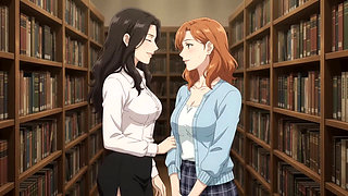 Two lesbian girls studying in liberty turn into intimate situation