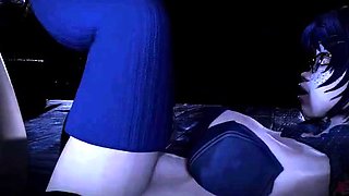 Horny 3D punk rock stud getting fucked hard anally