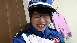 Amateur Asian College Teen Gives Blowjob