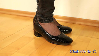 Nylon Soles Worship - Extreme Feet Tease, Dangling & Shoeplay