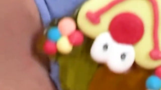 Big Tits Brunette Candy Girl Fucked in Her Wet Pussy and Cum in Mouth