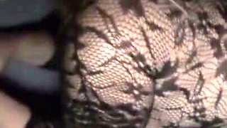 Chubby wife at Houston glory hole