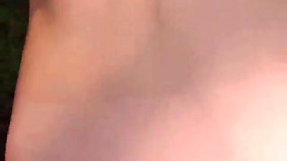 Ideal assets lady gets jizm in her backside outdoor