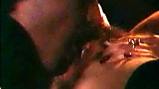 Wet and messy amateur blowjob and handjob