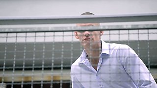 Glory hole fuck and blowjob with big boobs blonde csm