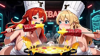 Funny Cook Video, Ai Animation