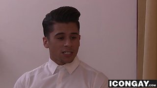 Armond wants his tight ass to be pounded hard by a real hunk