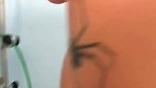 Doctor piss - young girl Lenka gets her mouth filled with warm pee of her gyno doctor