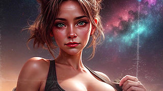 Gorgeous Polish Ai Model with Light Brown Hair