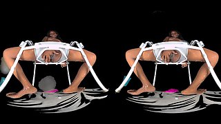 Milky Chocolate - Ebony Drenched In White Toilet Pov