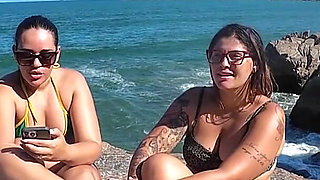 I Interviewed the Hottest on the Coast of São Paulo Daine Belan Showing Everything Without Censorship