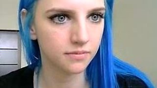 Amateur webcam babe dildo masturbation