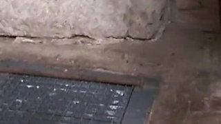 Humiliating chaining whipping