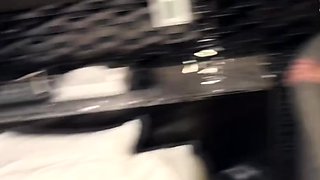 Amateur blonde girlfriend homemade blowjob and handjob