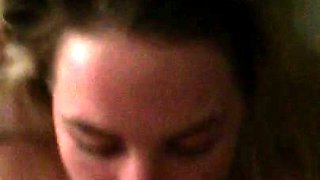 Amateur girlfriend homemade pov blowjob
