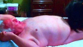 Massage and final blowjob at the nursing home