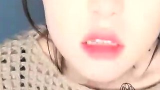 Great close up in japanese teen blowjob pov
