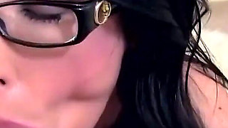 Dava Foxx strips and does good handjob and cum in mouth