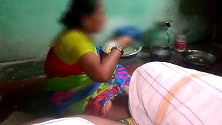 Housewife Working Home Handjob Hasband