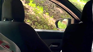 BBW Mature Outdoor Ass Fucked by a Taxi Driver