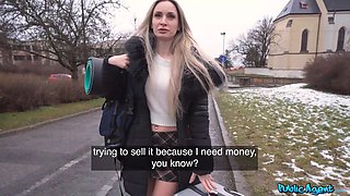 Enrapturing blond micky muffin arches over & rails martin's cock to earn some cash - fakehub