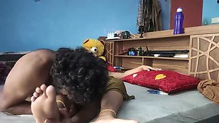 Indian Stepmom Fucks Stepson Hard While Wife is Away - Desi Slut Gets Crazy Hardcore