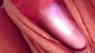 Close up amateur solo girl