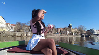 In Prague by the River