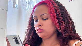 Chubby Gassy Girl Morning Toilet Farts Natural Gassy Moment