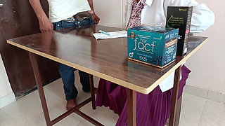 Desi Clinic Sex - Indian Big Boobs Doctor Fucked by Patient