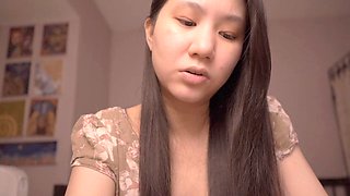 Hot asian girl, good girl, asmr