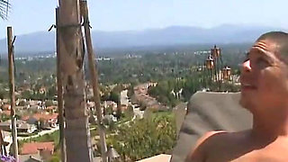 Thick milf outdoor fucking