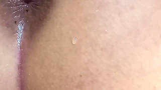 Anal Orgasm in the Shower /skinny German