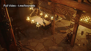 Ogre Orc with Cute Elf