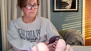 Mature couple hardcore spoon and foot fetish