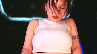 POINT OF VIEW Ginormous Breast Emo Railing Fuck Stick Cowgirl