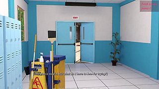 Fetish Locator 3 - Chloe BJ & HJ to Pete in Toilet While Mike Watches