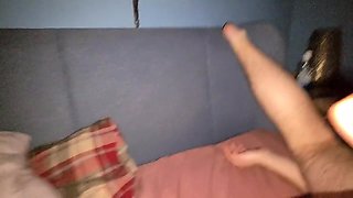 Assisted Self Suck Flaccid Cock - Uncut Raw