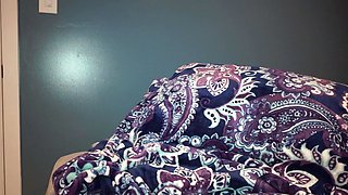 bedroom undressing boob fondling