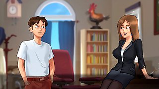 University, french teacher, summertime saga new
