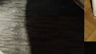 Trampling on Slaves Cock