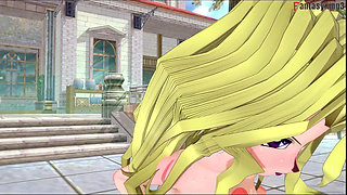 Mai Valentine hot ahegao sex - Yu Gi Oh