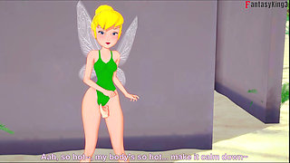 Tinkerbell Bikini Sex at the Beach