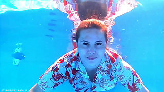 Long Breath Holding Underwater
