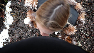 Hot Blonde Girl in Swedish Street