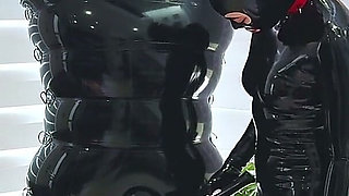 Inflatable Suit Edging and Denial, Part 2 - Alex Latex