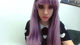 Amateur Webcam Teen Flashes Masturbates