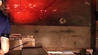 Pt1 Slave Training in a Basement & Double Domination: Sissy Fucked, Slave Whipped - Mistress Julia & Diane K