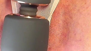 Squirt and Orgasm with Loud Moans Experienced by My Pussy From Clitoral Masturbation with Big Vibrator